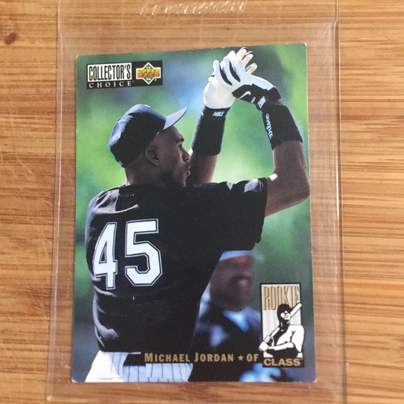 Upper Deck Other - Vtg Michael Jordon Rookie Baseball Card
